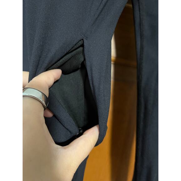 Greyson Women's Halley Quarter Zip Activewear Turtleneck in Shepherd Black SZ S - Picture 12 of 15